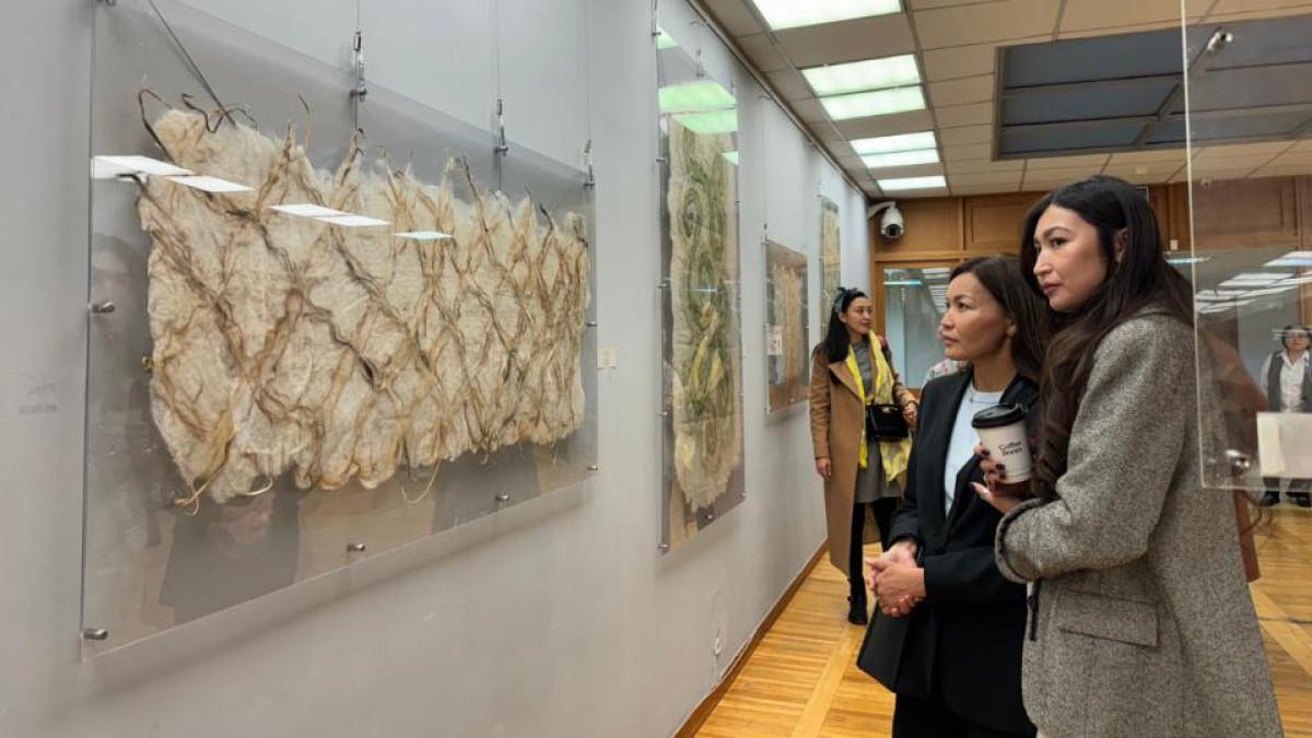 The exhibition "Heritage of the Great Steppe" by the metamodernist artist has opened in Almaty.