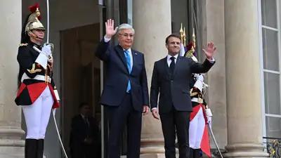 Tokaev expressed gratitude to Macron for the warm reception.