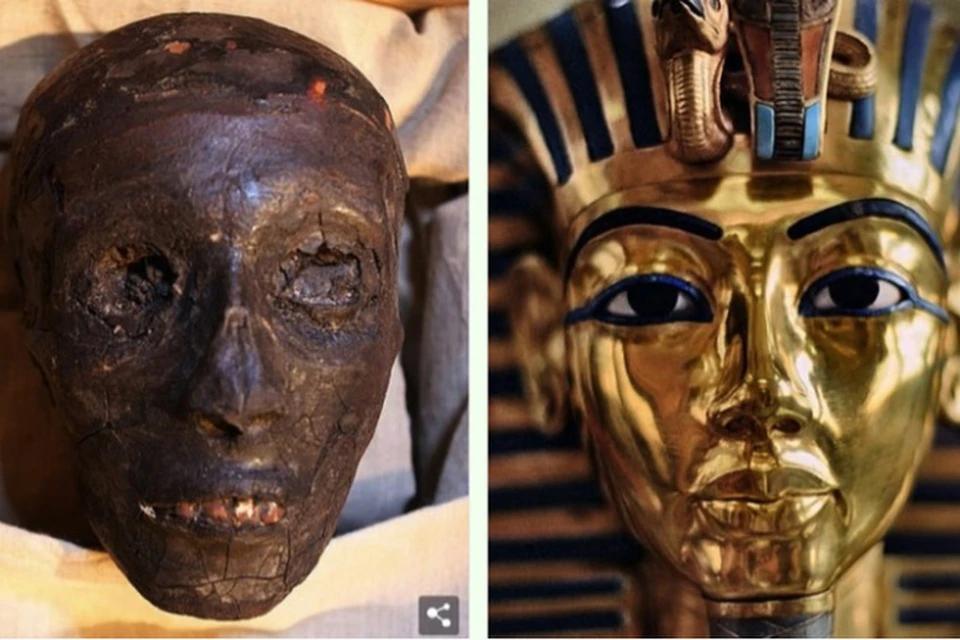 Did the golden mask of Tutankhamun belong to Nefertiti? Researchers have made a surprising claim.