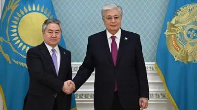 Tokaev met with the Minister of Foreign Affairs of Kyrgyzstan.