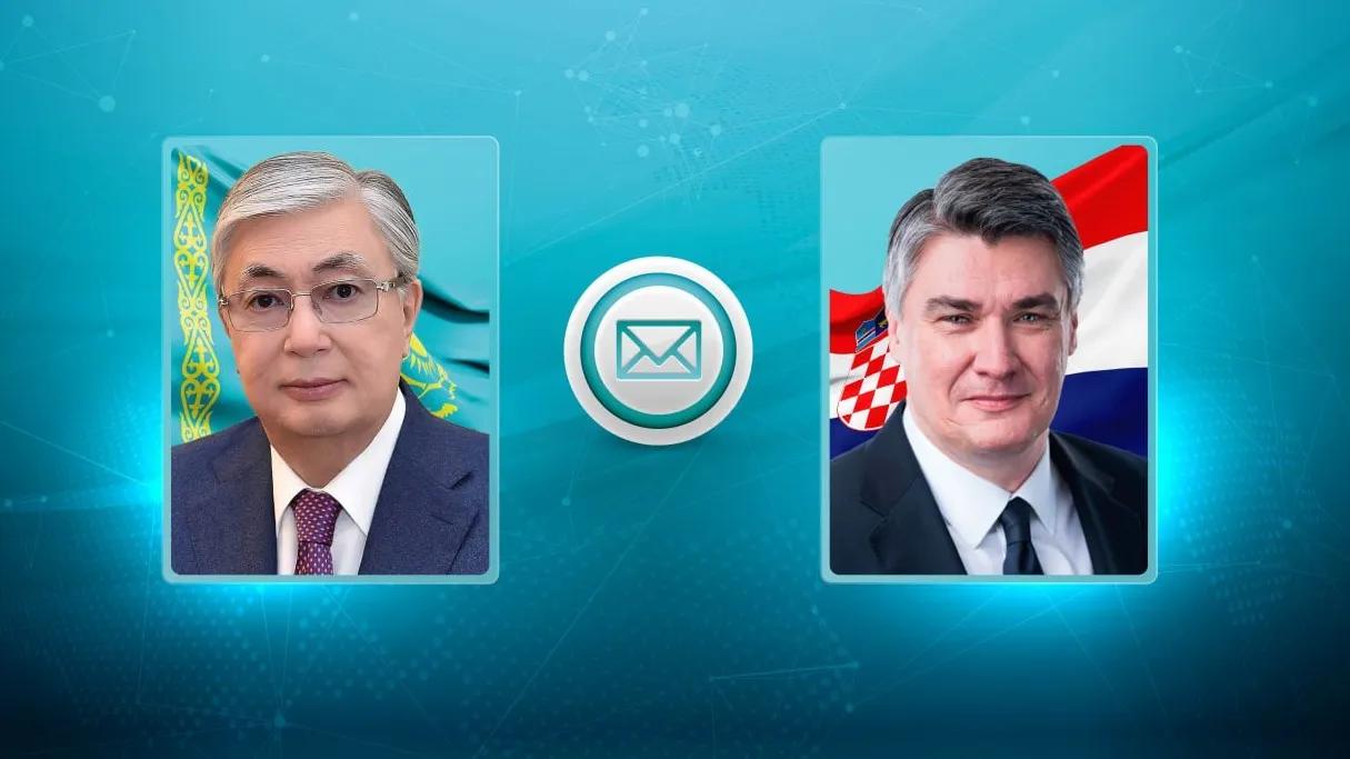 Tokaev congratulated Milanović on his re-election as President of Croatia.