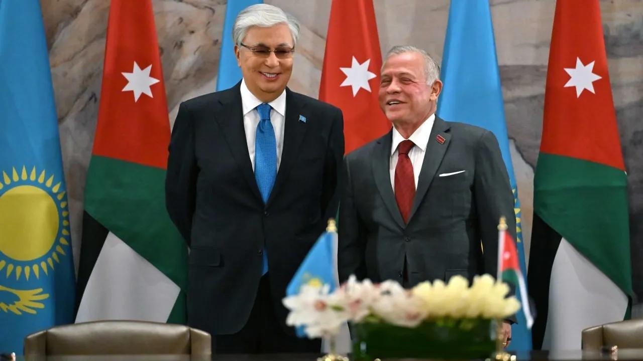 What agreements were signed between Kazakhstan and Jordan?