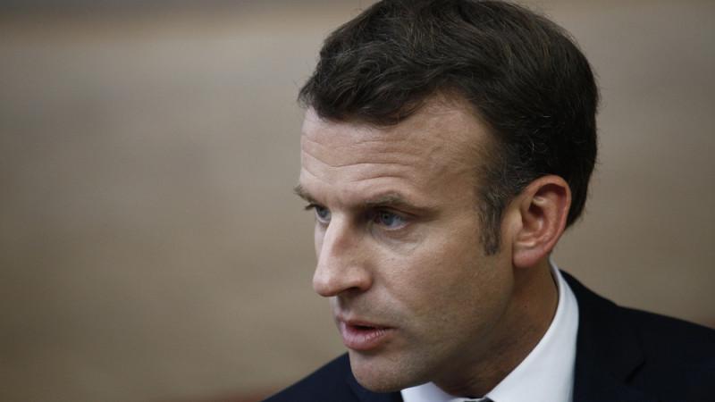 Macron warned of a threat to the nation arising from the situation in Ukraine.